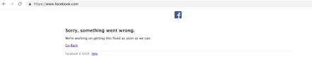 If facebook is down today, then reports will be found below. Facebook S Family Of Apps Down For Many Users Not A Ddos Attack