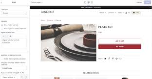 Settings of type color present a color picker to the merchant. Cart Settings Out Of The Sandbox