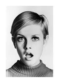 Aktuell sind sehr stilvolle und auch wilde frisuren. Twiggy Poster