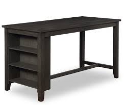 Raleigh Gray Storage Pub Dining Table Big Lots In 2020 Grey Storage Dining Table With Storage Grey Dining Tables
