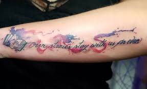 Watercolor is really about creating a tattoo that looks like a painting. Orlando Tattoo Artist Jc Hart Huntington Tattoo Co