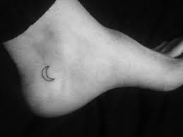 Pin By Rachel Sutter On Tattoo Ideas Foot Tattoos Ankle Tattoo Small Half Moon Tattoo
