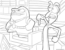 Here is riley's father inside out colouring sheets. Anger And Fear Inside Out Coloring Pages Printable