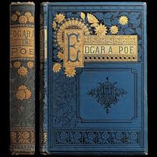 1885 Edgar Allan Poe Poems Illustrated Victorian Fine Binding Engravings Raven Victorian Books Antique Books Book Cover Art