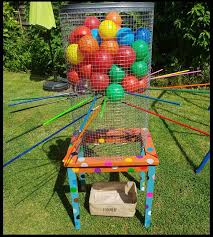 Creating Garden Kerplunk In 2020 Summer Fair Fun Fair Game Kerplunk Game