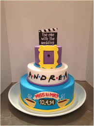 Funny Birthday Cake Pics For Friends Fresh Friends Themed Baby Shower Cake Friends Cake Friends Birthday Cake Friends Bridal Shower