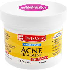 Gesundheit und schönheit | dies ist das tafel, in dem inhalte zu gesundheit schenken geteilt werden. Amazon Com De La Cruz 10 Sulfur Ointment Acne Treatment Medication To Clear Cystic Acne Pimples And Blackheads On Face And Body Made In Usa Jumbo Size 5 5 Oz Beauty