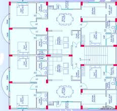 مخطط عمارة سكنية على شقتين فى الدور Arab Arch Town House Plans Affordable House Plans Basement House Plans