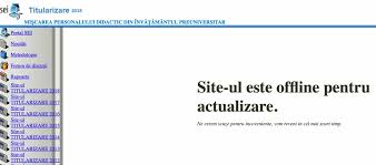 Titularizare 2019 Site Ul Oficial Al Ministerului Cu Posturile Pentru Titularizare Este Offline In Plin Blocaj Al Titularizării Pe 253 Edupedu