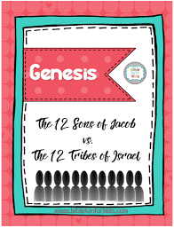 bible fun for kids the 12 sons of jacob vs the 12 tribes