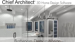 Bathroom design software tools can be downloaded for free from online websites. Chief Architect X9 Bathroom Demonstration Youtube