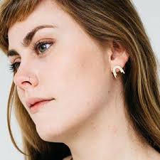 Primitive Stud Earrings