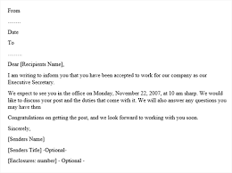 Mention full names and dates. How To Accept A Job Offer With Examples Templates