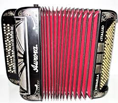 Aurora Stradella Italy 1940s 50s Akkordeon Aurora Bass