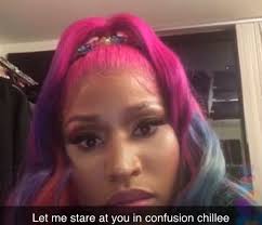 Blac Chyna Monster Nicki Minaj Reaction Pics And Vids On Twitter In 2020 Reaction Pictures Nicki Minaj Pictures Reactions Meme