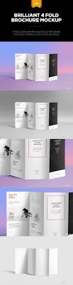 Free 4 Fold Brochure Mockup Zippypixels Brochure Brochures Mockups Graphic Design Tattoos