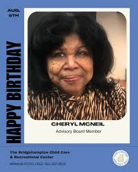 Happy Birthday, Cheryl McNeil! 🎂✨ Your dedication and leadership as an  Advisory Board Member help drive The Center's mission forward, making a  lasting impact