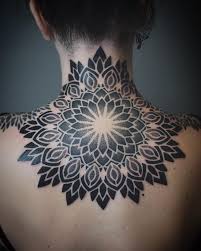 Mandala Tattoo Geometric Tattoo Mandala Tattoo Design Back Of Neck Tattoo