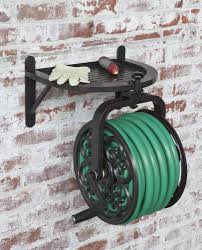 Hose Reel Wall Mount To House Swivel Garden Decoration W Four Locking Postions Garden Colgador De Manguera Cocinas Casa De Campo Ideas De Jardineria