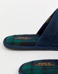 The most common ralph lauren bedroom material is cotton. Ralph Lauren Summitt Slippers Asos