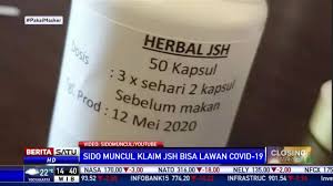 Sido Muncul Produksi Obat Herbal Jsh Youtube