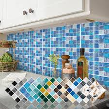 In house projects on 05/02/16. 15pcs Set Mosaic Wall Tile Stick Self Adhesive Backsplash Diy Kitchen Home Decor Wall Sticker Buy From 5 On Joom E Commerce Platform