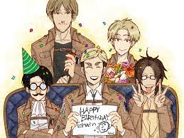 Happy Birthday To The Fearless Leader Of The Scouts Happy Birthday Erwin Smith Shingekinokyojin
