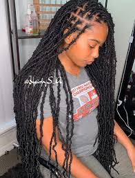 See more ideas about natural hair styles, hair styles, braided hairstyles. Bohemian Distressed Locs How To Type Of Hair Used Maintenance