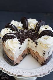 Cookies And Cream Oreo Ice Cream Cake Life Made Sweeter Oreo Ice Cream Cake Ice Cream Cake Recipe Cream Recipes