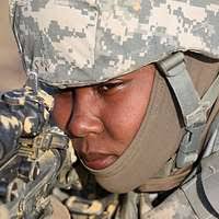 U.S. Army Sgt. James Potter, a wheeled vehicle mechanic