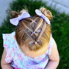 Giving hairstyles ideas for your young toddler. Little Girl Pigtail Hair Idea Girl Hair Dos Toddler Hairstyles Girl Little Girl Hairstyles