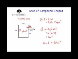 And then, we will use these formulas for finding the area of basic polygons, to find the area of composite figures. Area Of Compound Shapes Youtube