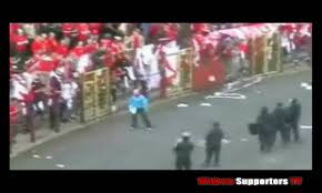 Levski fans forced own players to take off shirts after they lose with cska sofia. Wstv Widzew Hooligans Youtube