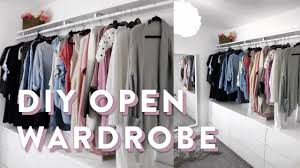 Includes 2 pole pieces (43 in. Diy Ikea Open Wardrobe How To Wardrobe Organising Youtube Ikea Open Wardrobe Open Wardrobe Ikea Diy