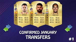 21 diego costa, spain/atletico madrid. Fifa 18 Confirmed January Transfers 1 W Diego Costa Van Dijk Vitolo Youtube