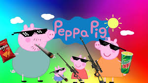 The great collection of peppa pig house wallpapers for desktop, laptop and mobiles. Funny Wallpapers Peppa Pig