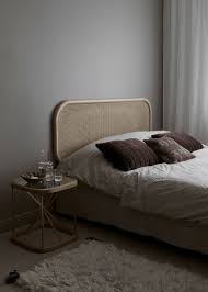 Jordan woven cane queen platform bed. My Scandinavian Home 18 Hot Headboards For Every Budget And Style