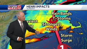 Tropical storm henri is now a hurricane and the storm's winds will reach 75mph as it moves up the northeast at 14mph. Ysiexw4rvaatam