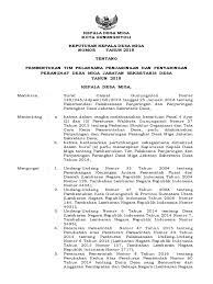 Check spelling or type a new query. Sk Kades Tentang Tim Pelaksana Penjaringan Penyaringan Perangkat Desa Pdf