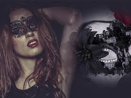 Amazon.com: SIQUK Couple Masquerade Masks with Stick Metal Venetian Mask