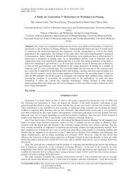 Part time job in penang. Pdf A Study On Generation Y Behaviours At Workplace In Penang