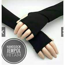 Kenapa saya kena pakai sarung tangan/ handsock? Handsock Jempol Warna Hitam Manset Tangan Sarung Tangan Muslimah Olshop Fashion Olshop Muslim Di Carousell
