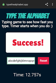 Type the alphabet as fast as you can: How Fast Can You Type The Alphabet Oneplus Community