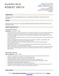 psychiatric nurse resume samples qwikresume