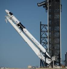 Two nasa astronauts are headed to the international space station aboard spacex's crew dragon capsule and falcon 9 booster. Spacex Reaches For Milestone In Spaceflight A Private Company Launches Astronauts Into Orbit