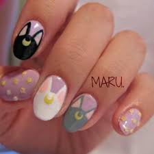 Cats From The Moon Nail Art By Martina Nailpolis Museum Of Nail Art In the name of the moon ^_^ sailor moon nailart sailor moon nails. cats from the moon nail art by martina