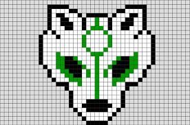 Wolf Pixel Art Pixel Art Pixel Art Design Pixel Art Templates