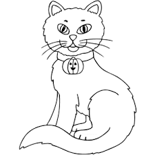 Gato Para Colorear Pintar E Imprimir