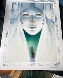 A visitor at the exhibition” Part of the “Universe in 1875” art book, a  world of 19th Century space conquest @caurette_editions