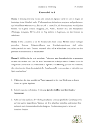 Diese art von brief sollte klar gegliedert, kurz und übersichtlich sein. Klassenarbeit Dialektische Erorterung Unterrichtsmaterial Im Fach Deutsch Klassenarbeiten Erorterung Erste Klasse